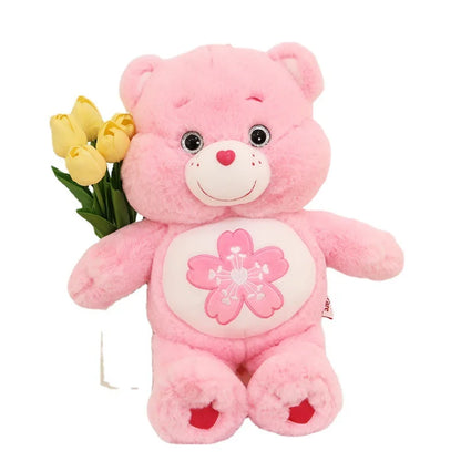 Care Bears Kawaii Plush Toys — 22/33/45cm Pink Sakura Soft Stuffed Cartoon Bears, Cute Gift for Girls & Boys