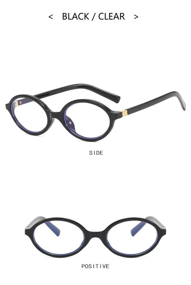 Trendy Small Retro Oval Sunglasses — Vintage Steampunk Round Shades for Women, Fashion UV400 Eyewear