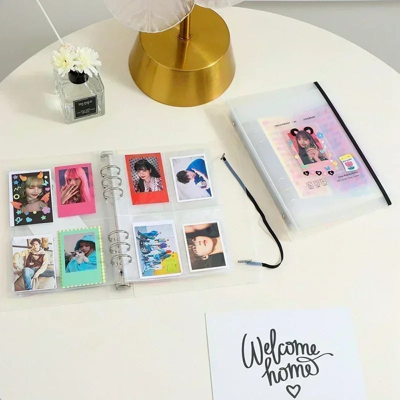 Premium Kpop Card Binder - Ultimate Collectors Album with Photocard Holder, Durable Binding Machine for Kpop Photo Albums and Card Storage