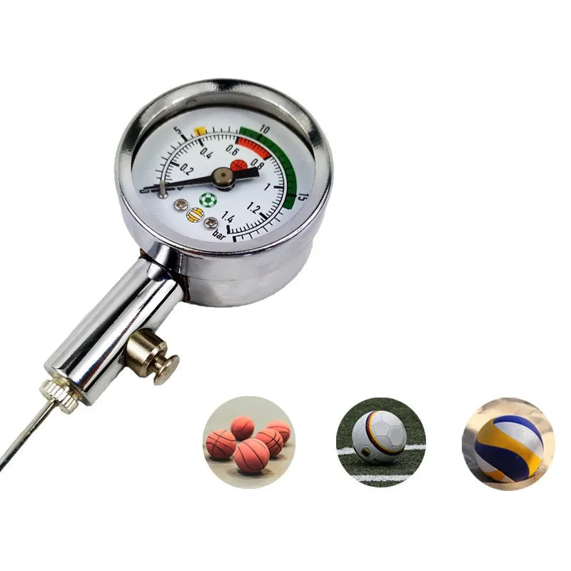 2023 Soccer Ball Pressure Gauge – Air Pressure Watch for Volleyball, Basketball, and Football Barometers