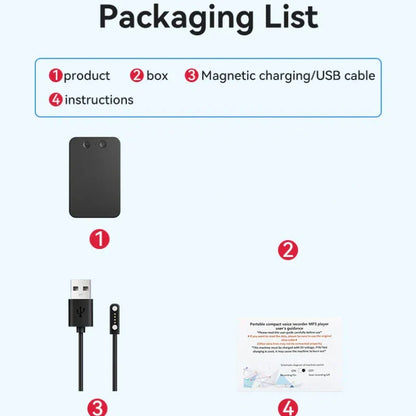 AI-Powered ChatGPT-4 Phone Call Recorder – Mini Audio Voice Recorder, Transcribe & Summarize, 58 Language Translator, Audio Dictaphone