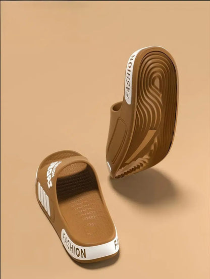 Men’s & Women’s Large Size EVA Slippers — Trendy Non-Slip Outdoor Summer Slippers for Students & Couples