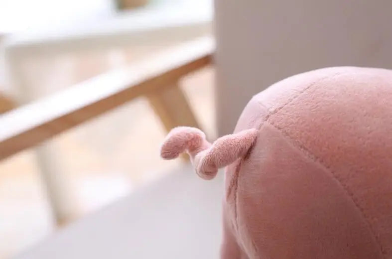 25cm Lifelike Cartoon Pig Plush Toy — Soft Stuffed Animal Doll, Kawaii Birthday Gift for Girls