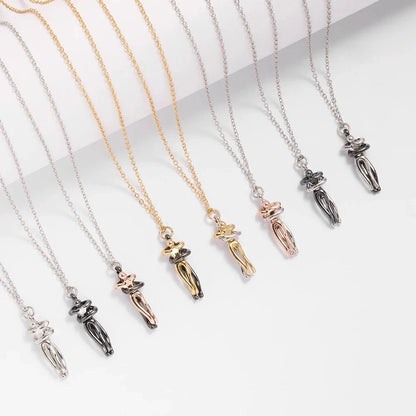 Fashion Hugging Necklace Choker – Pendant Chain for Men and Women, Couple Jewelry Gift for Lovers