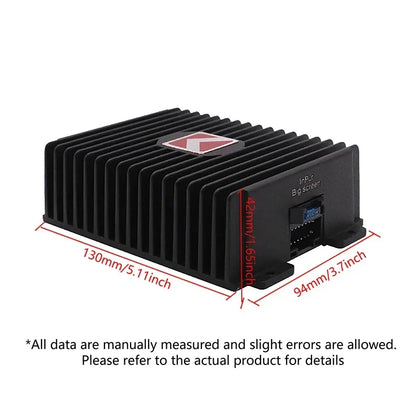 Car DSP Amplifier Hi-Fi Audio Booster - 4*80W Digital Sound Processor for Android, Speaker, Subwoofer & Car Radio Stereo