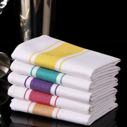 European Cotton Kitchen Towel Placemat — Thickened Cup Cloth Mat for Restaurant & Home