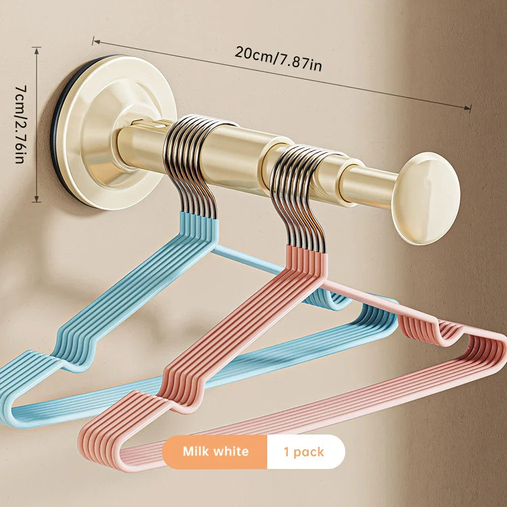Suction Cup Wall Hanger - Multi-Function Clothes & Household Storage Rack