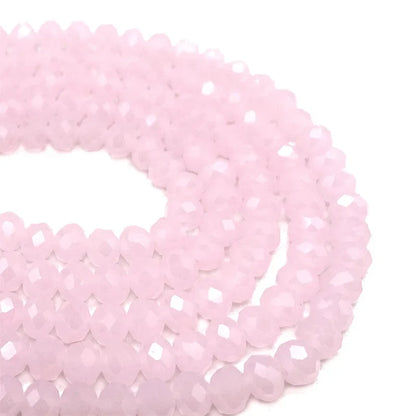 Faceted Crystal Glass Beads 2-8mm Loose Spacer Beads for DIY Jewelry Making Bracelets & Earrings