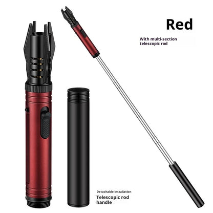 BBQ Turbo Gas Lighter – Windproof Metal Torch for Barbecue, Kitchen, Cigar & Smoking