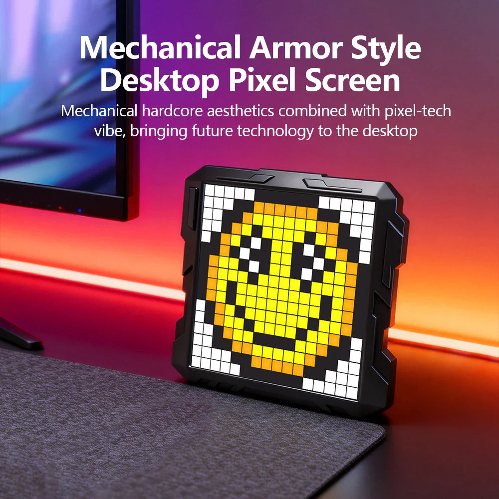 Bluetooth Pixel Digital Frame Smart LED Panel Display with APP Control Night Light Gaming Room Decor Pixel Art Lighting Frame