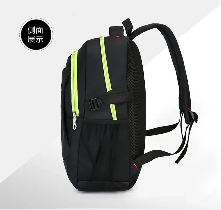 Oxford Shoulder Backpack – Fashionable Lightweight Waterproof Laptop Rucksack, Large Capacity School Bag for Students