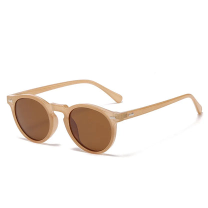 Retro Polarized Sunglasses — Small Round Vintage Shades for Men & Women