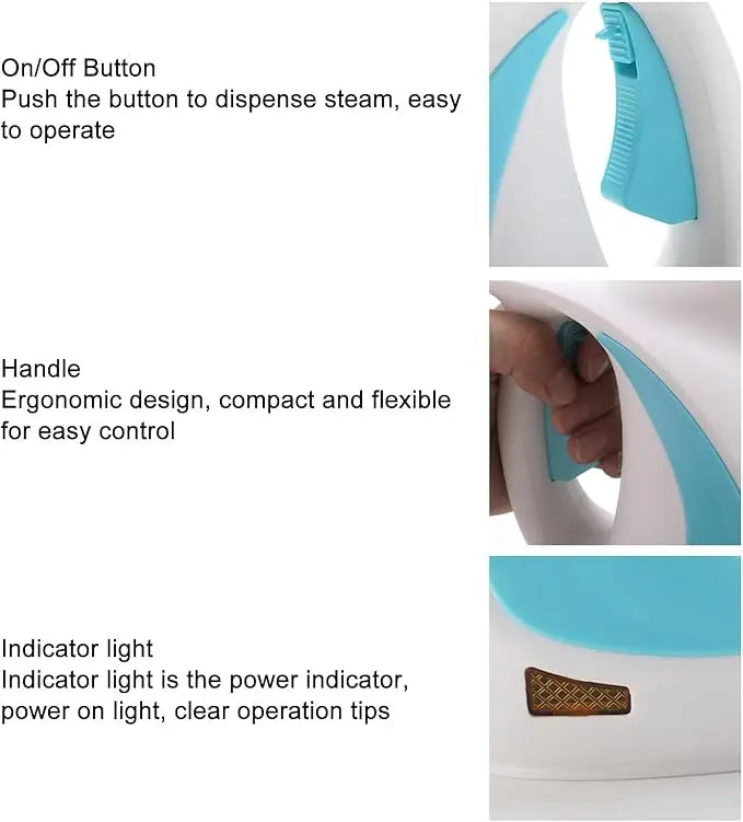 Portable High-Temperature Steam Cleaner for Home, Kitchen, and Car – Handheld Steamer with EU/US Plug