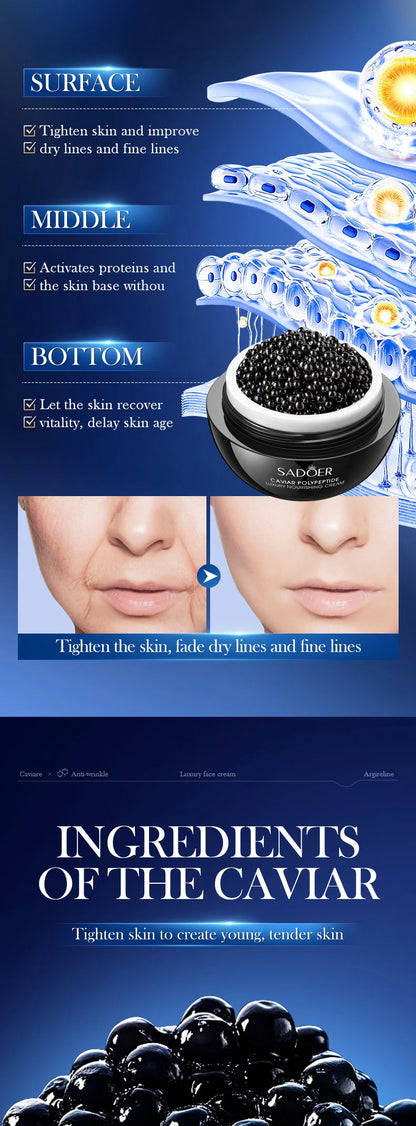 Instant Wrinkle Remove Cream with Retinol — Anti-Aging, Firming, Lifting Moisturizer to Fade Fine Lines & Brighten Skin