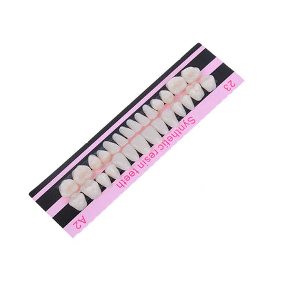 Ultra-Thin Resin Dental Veneers — Temporary Upper & Lower Teeth Whitening Veneer, Shade A2 (#23)
