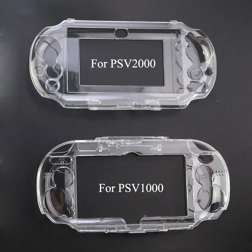 Clear Hard Carry Case for PSP 1000 2000 3000 – Transparent Protective Crystal Shell Cover for PSV 1000 2000