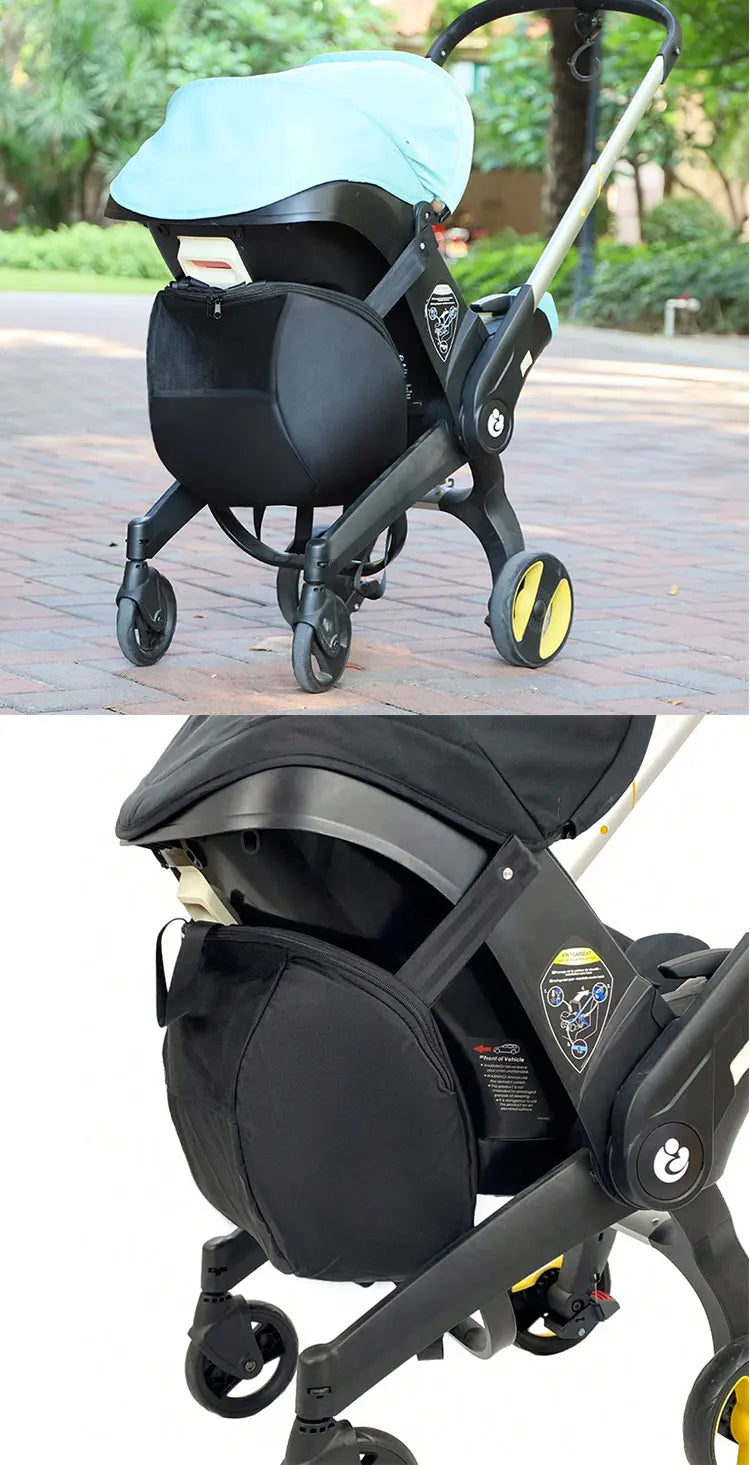 Baby Car Seat Storage & Shopping Bag — Compatible with Doona Stroller, Travel Knapsack & Shoulder Bag
