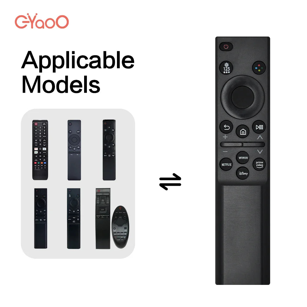 BN59-01388 Universal Smart TV Remote for Samsung LED LCD, Compatible with All Smart TVs, Netflix & Prime Video Buttons