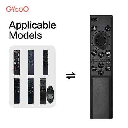 BN59-01388 Universal Smart TV Remote for Samsung LED LCD, Compatible with All Smart TVs, Netflix & Prime Video Buttons