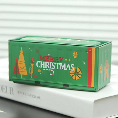 Mini Iron Storage Box - Creative Desktop Miniature Container for Small Items, Collectibles & Christmas Gifts