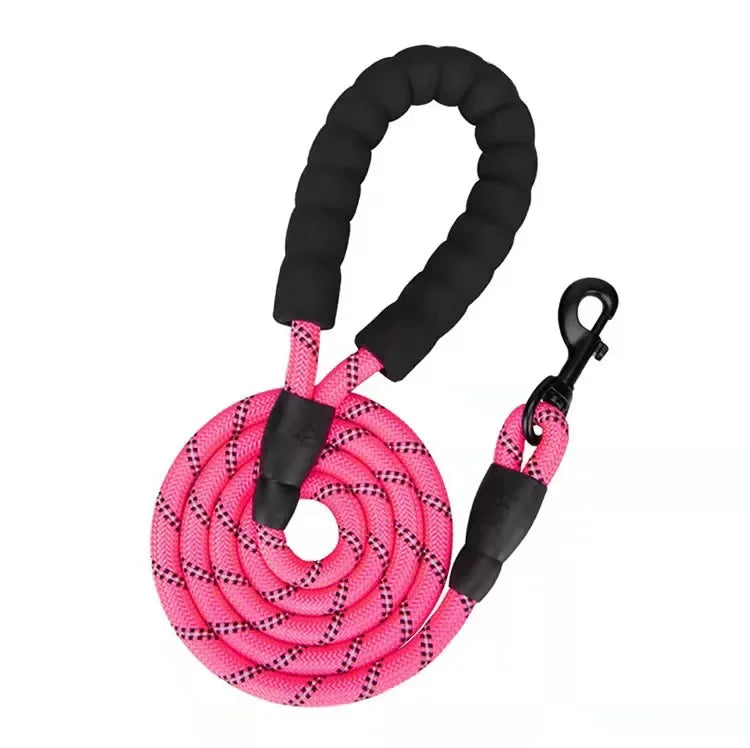 Strong Reflective Dog Leash – Durable Pet Leash for Small, Medium & Large Dogs, Suitable for Pulling & Walking Golden Retrievers