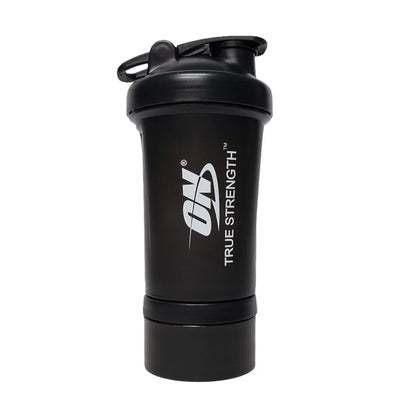 Shaker Protein Bottle - Powder Shaker Cup with Ball Kit, High Capacity Plastic Blender Bottle for Fitness and Water