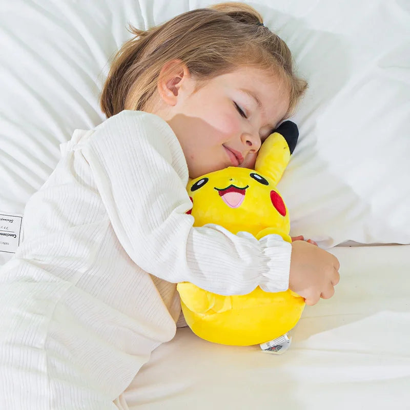 Kawaii Large Pikachu Stuffed Toy – High-Quality Pokémon Plush Doll with Gengar Peluche Pillow, Perfect Xmas Gift for Kids and Friends