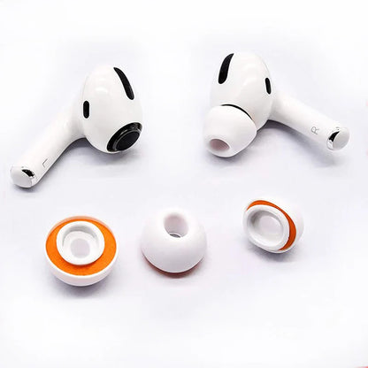 Memory Foam Ear Pads for AirPods Pro | Silicone Covers and Eartips for Wireless Bluetooth Earphones | Comfortable Replacement Caps