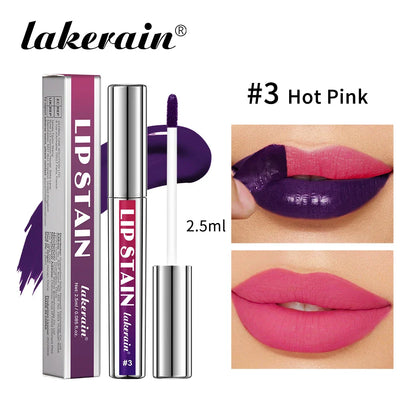 Peel-Off Lip Stain – Long-Lasting, Waterproof Pink Lip Tint | Transfer-Proof Natural Lip Color for Women’s Cosmetics