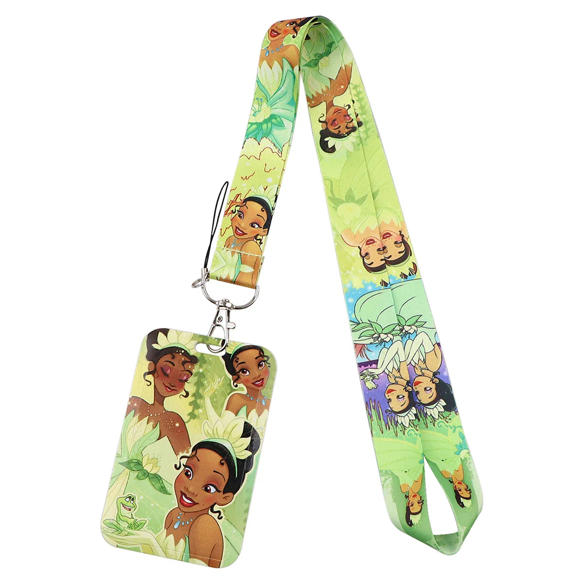 Cartoon Stitch Credential Holder Lanyard – Cute Neck Strap for Keychain, Pass & Credit Card Holder Accessories