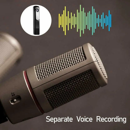 Portable 1080P FHD Pen Camera – Body Cam Video & Voice Recorder Meeting DVR Camcorder