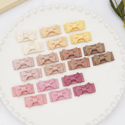 20Pcs Baby Hair Clips Set – Gentle Lanugo Headdress Trumpet Princess Hairpins for Toddlers