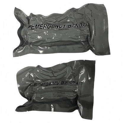 Medical Trauma Kit with Israeli Bandage – 4/6 Inch Emergency First Aid for Camping & Hiking
