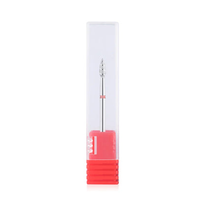 TP 2pcs Tornado Flame Diamond Nail Drill Bits – Pedicure Burrs for Electric Polisher Accessories