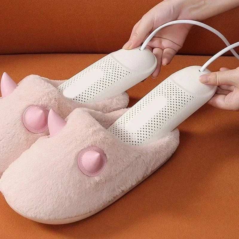 Portable Electric Shoe Dryer & Freshener – UV Dehumidifier for Footwear & Socks, Timed, EU/US/UK Compatible