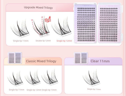 Goood Bean Bag Trilogy – Artificial Nature Fake Eyelashes for Natural Look
