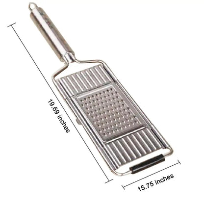Stainless Steel Shredder Cutter Grater | Portable Manual Vegetable Slicer | Easy-to-Clean Multi-Purpose Kitchen Tool