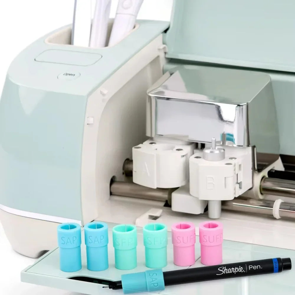 5/9PCS Pen Adapters for Cricut Maker & Explore — Compatible with Sharpie Fine/Ultra Fine Point & Art Pens