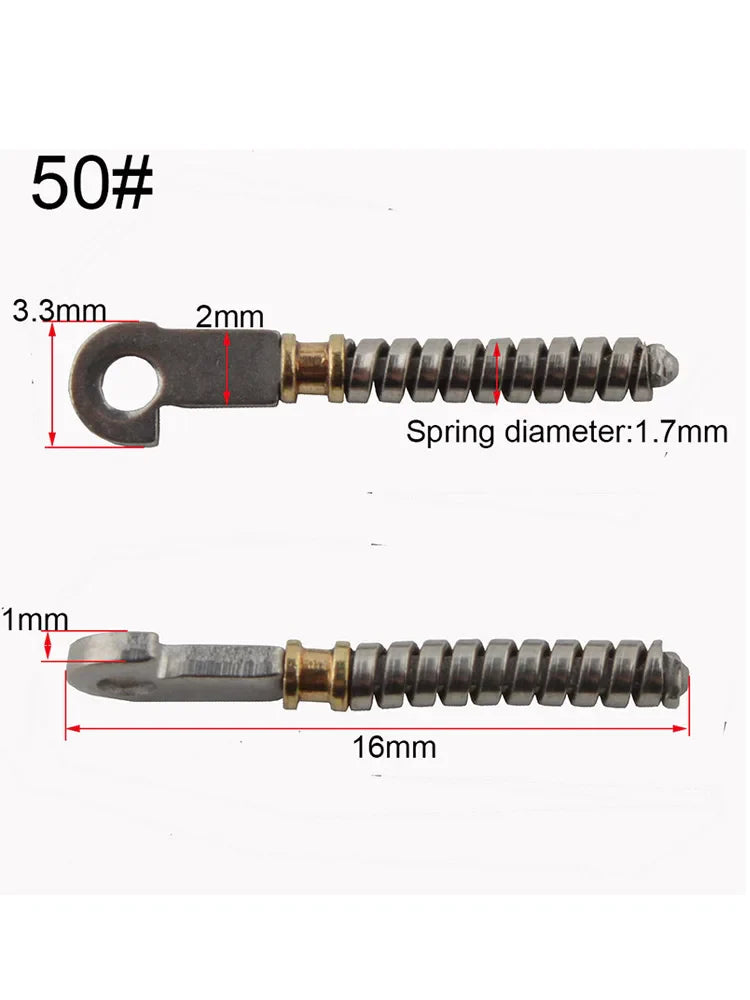 100pcs Glasses Spring Insert Hinges – Eyeglasses Repair & Replacement Accessories
