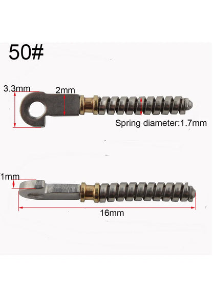 100pcs Glasses Spring Insert Hinges – Eyeglasses Repair & Replacement Accessories