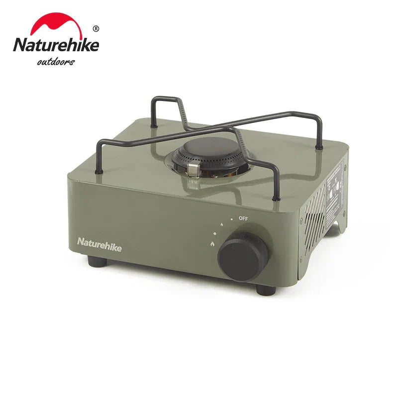Naturehike Portable Camping Stove - Outdoor Gas Stove, Butane Fuel, Compact Camp Cooker for Camping Cookware