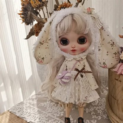 Blythe Doll Clothes Dress Suit — Outfit for OB22, OB24 & Azone Dolls