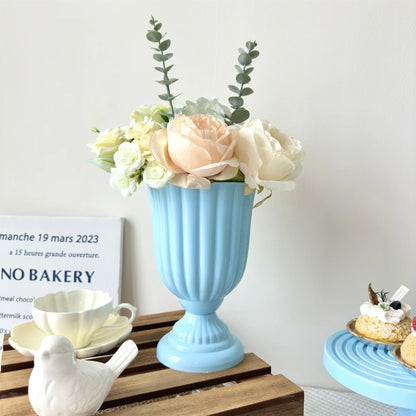 Mini Flower Arrangement Pots — Plastic Vases for Table Centerpieces, Home, Wedding, Party & Christmas Decor