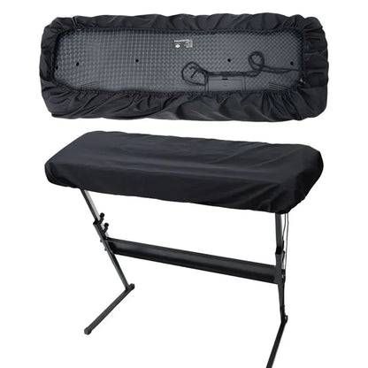 Breathable Dustproof Digital Electronic Piano Cover: Fabric Light Thin Keyboard Instrument Dust Cover - 61/88 Key - Heat Radiation Protection