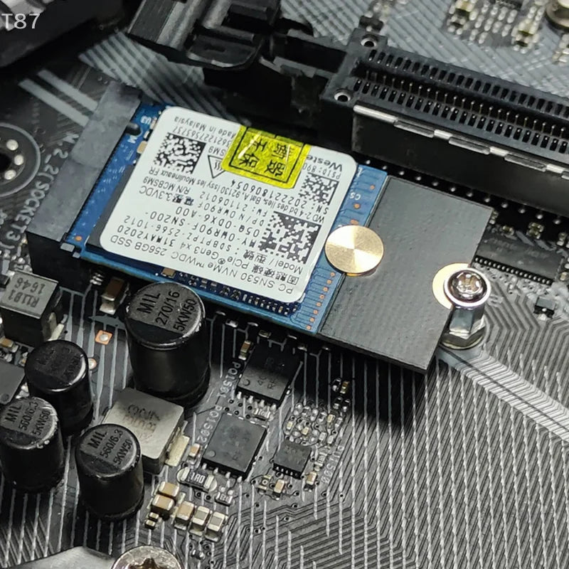 M.2 SSD Adapter Card 2230 to 2242 / 2230 to 2280 / 2242 to 2280 NVMe Extension Converter Bracket Transfer Adapter for Solid State Drive Upgrade