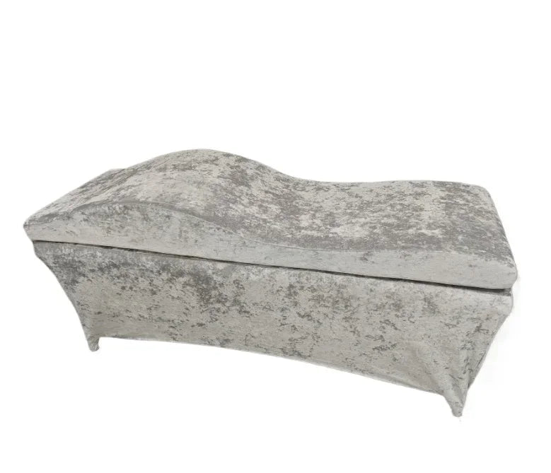 Lash Mattress and Cover – Wave Memory Foam Beauty Salon Lash Bed, Curved Topper for Eyelash Foam Spa