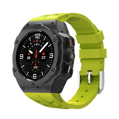 Luxury Carbon Case & Rubber Strap Kit – Samsung Galaxy Watch Ultra 47mm Accessories