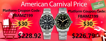 San Martin SN0121T Titanium Diving Watch – NH35 Automatic Movement, Grade 2 Titanium, 120-Click Bezel, 300M Waterproof Wristwatch