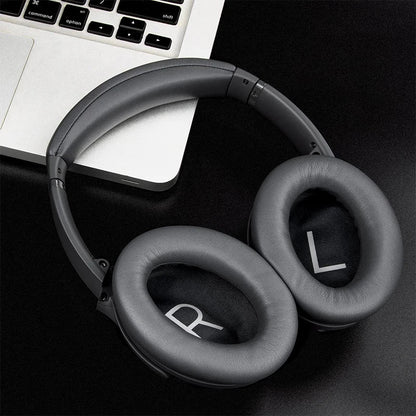 KUTOU Replacement Ear Pads for Bose QC45 – Soft Protein Leather Cushions for QuietComfort 45