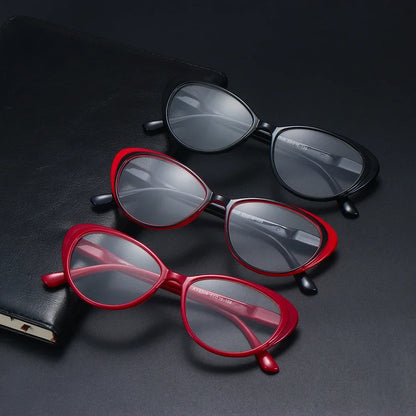 Fashion Cat Eye Reading Glasses for Women & Men – Computer Eyewear for Hyperopia & Presbyopia, Diopter +1.0 to +4.0